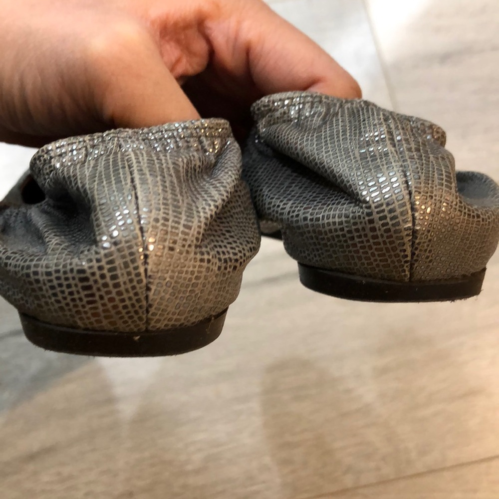 Authentic Lanvin Metallic Flats - image 8